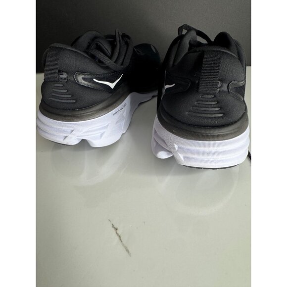 Hoka One One Bondi 8 Black White Sneakers Women's EU 41 1/3 US 9 New - Picture 6 of 8